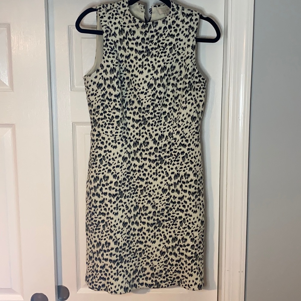Loft Leopard print Dress